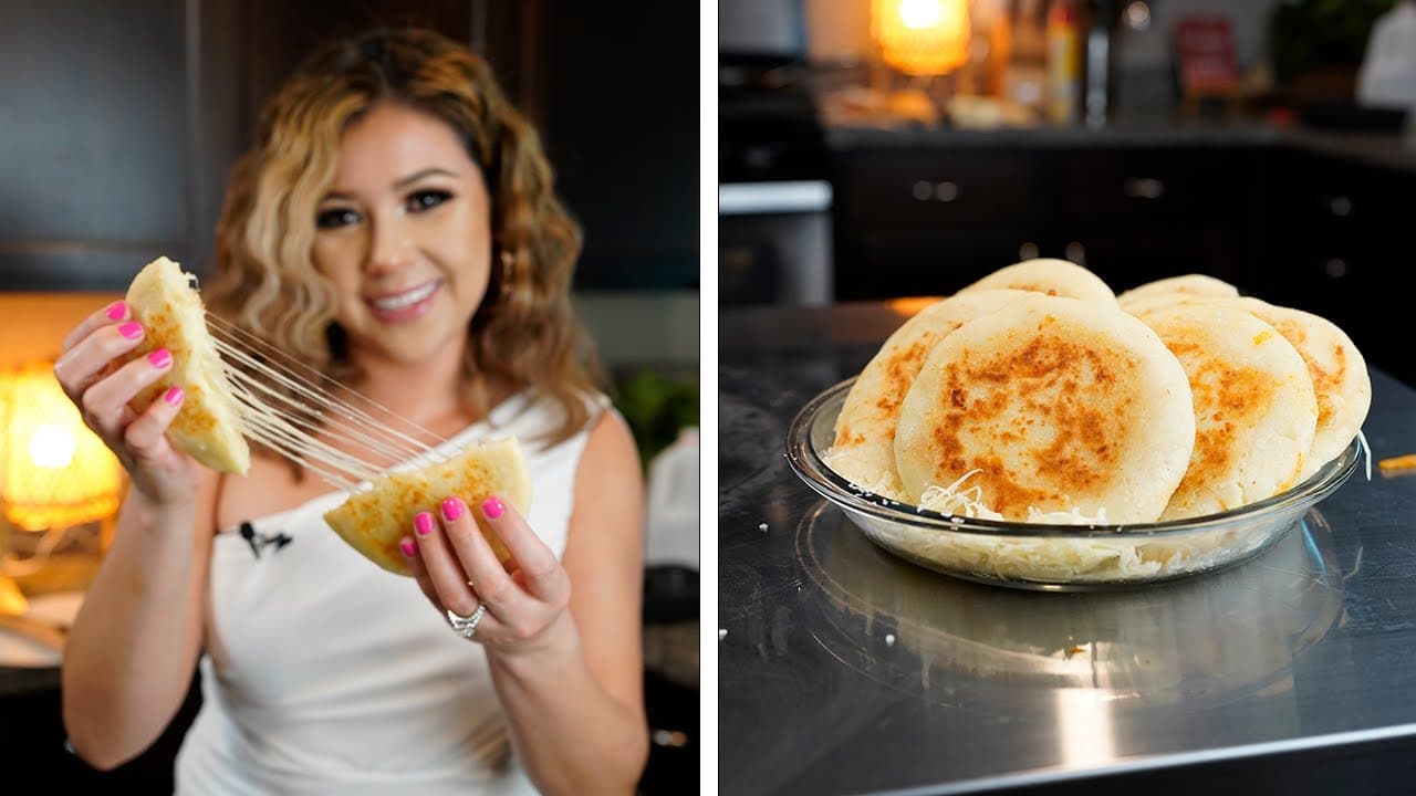 Cheesy Arepas