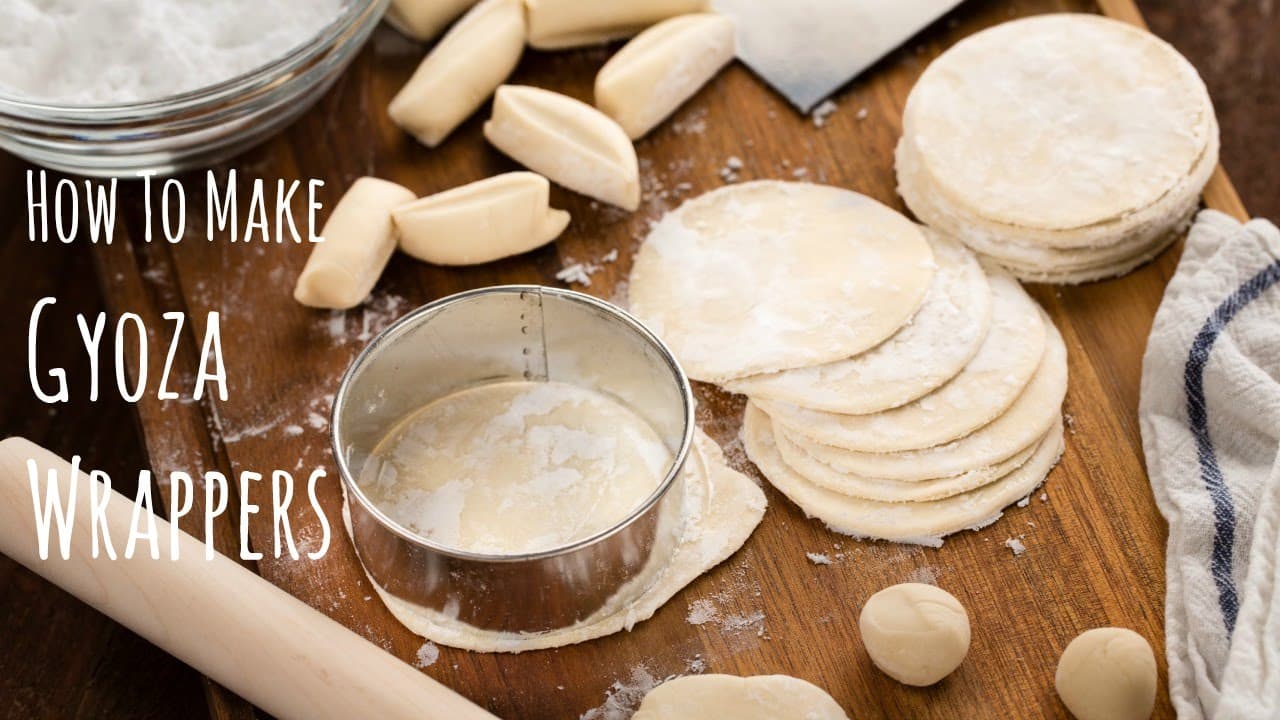 How to Make Gyoza Wrappers