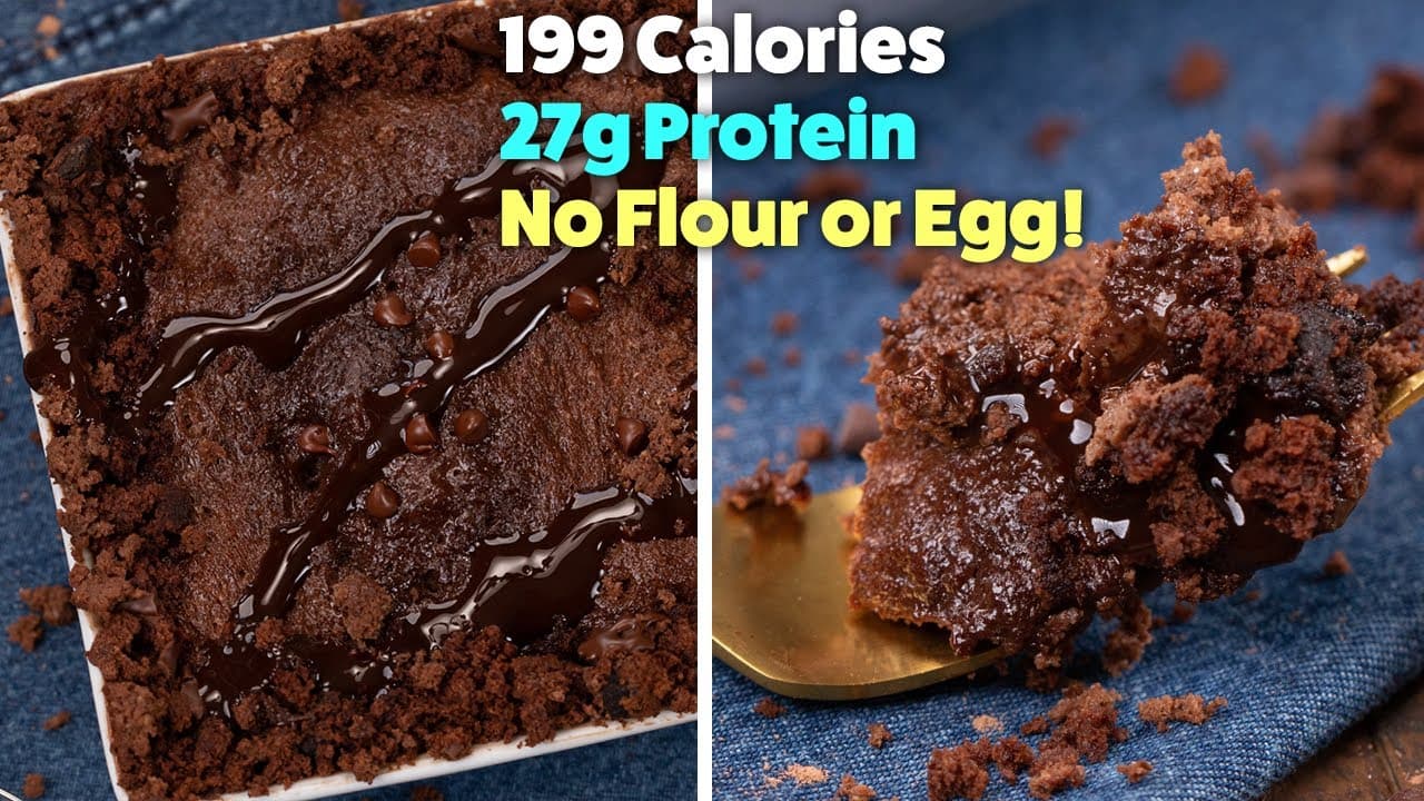 Microwave Protein Brownie