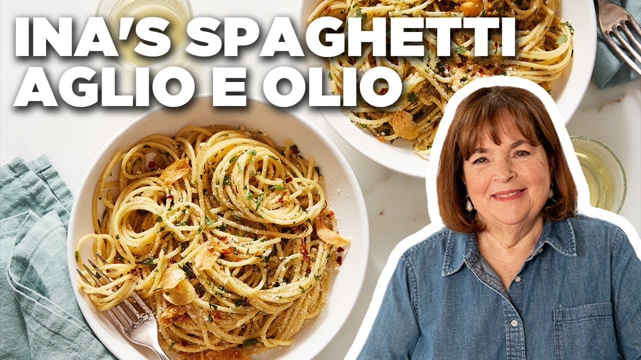 Ina Garten's 5-Star Spaghetti Aglio e Olio