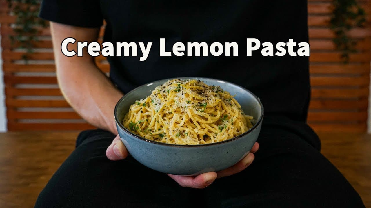 Creamy Garlic Lemon Pasta