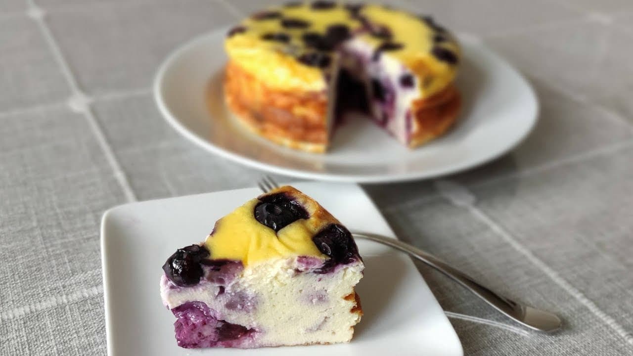 Easiest Blueberry Yogurt Cake