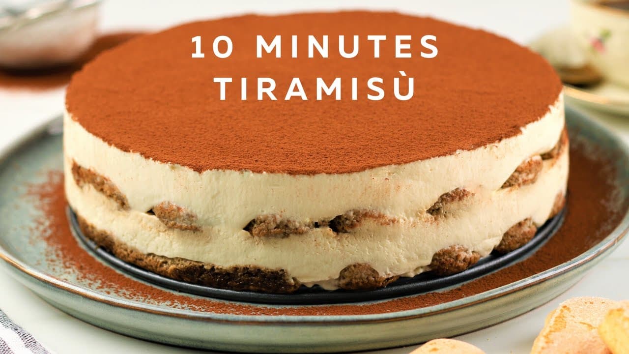 How To Make Tiramisu In 10 Minutes